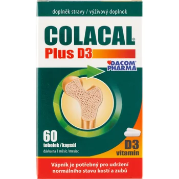 COLACAL Plus D3 1×60 cps, výživový doplnok