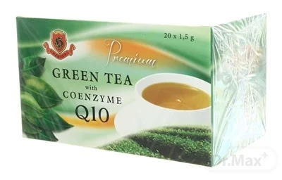 HERBEX Premium GREEN TEA S Q10 20×1,5 g, zelený čaj