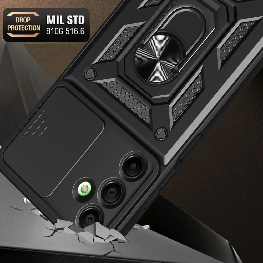 Tech-Protect Camshield kryt na Samsung Galaxy A26 5G, čierny