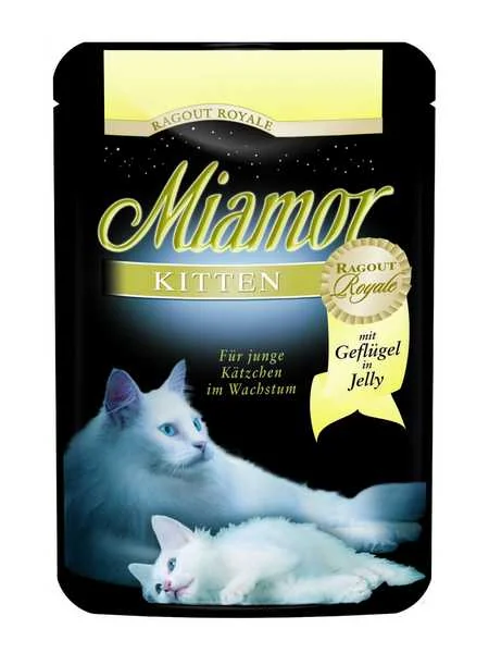 Miamor Kapsička Ragout Royale Kitten Hydina v Želé 100g 1×100 g