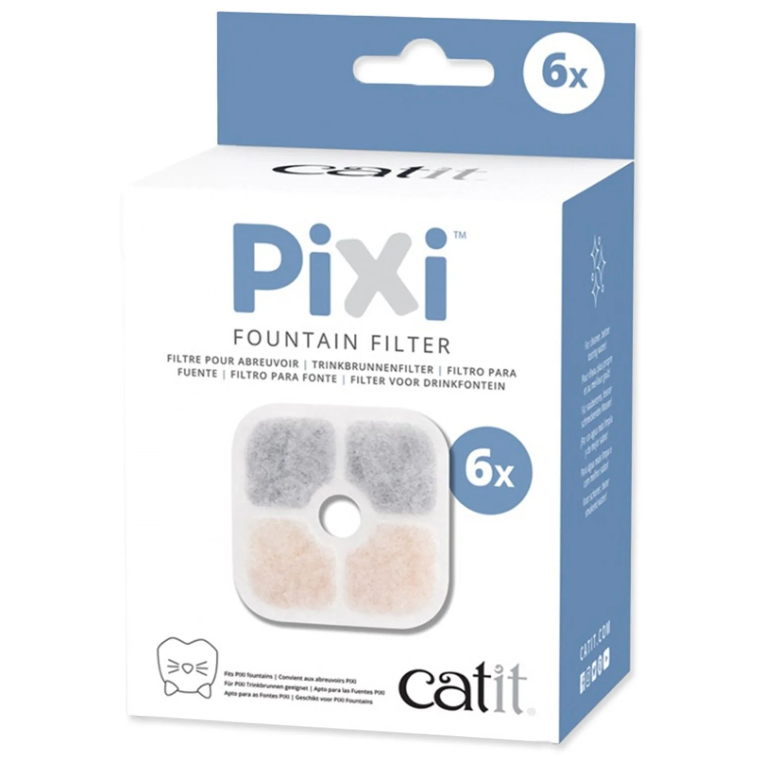 Filter do fontány Pixi 6ks 6ks