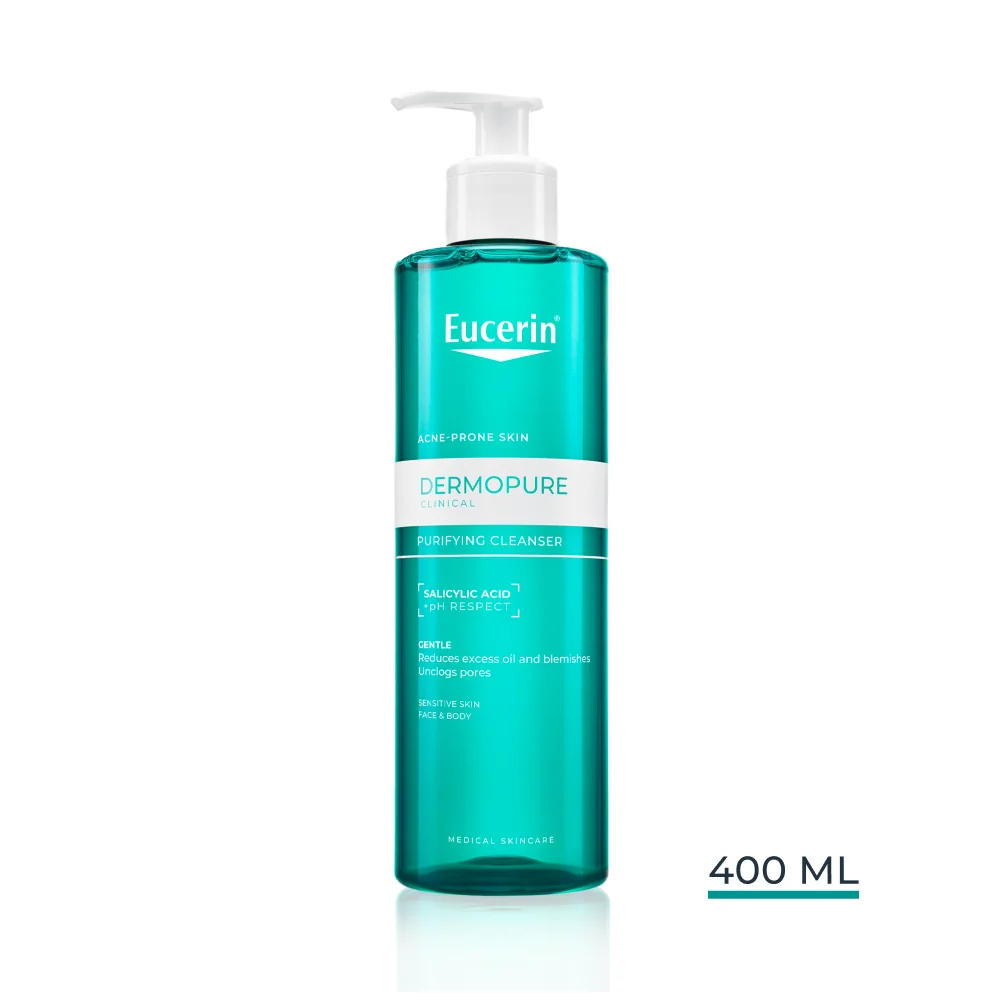 EUCERIN DERMOPURE CLINICAL GEL HLBKOVO CISTIACI 400ML 400 ml