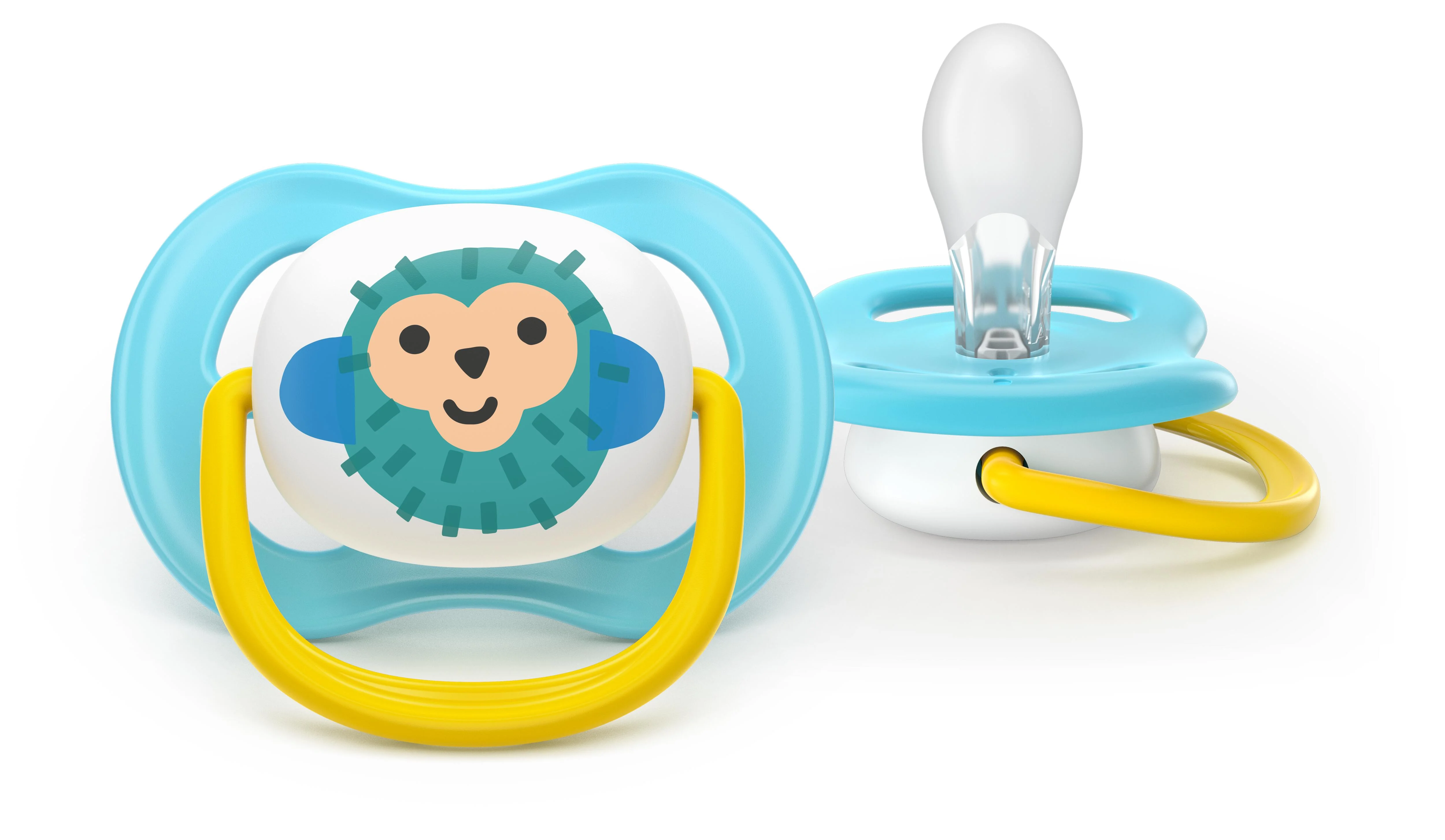 Philips AVENT - Cumlík Ultra air s obrázkom SCF080/26, 6-18 m, chlapec 2 ks