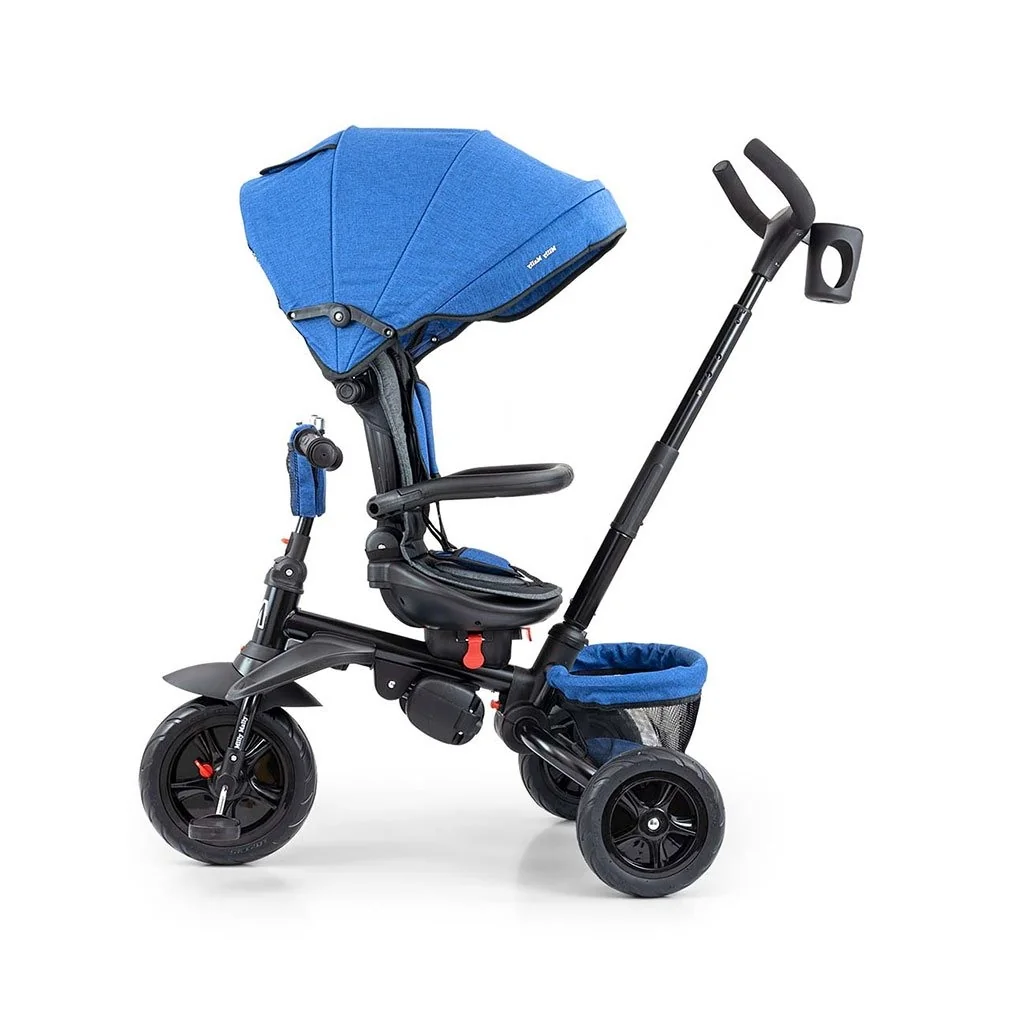 Detská trojkolka 6v1 Milly Mally Stanley navy-black , 20C52842