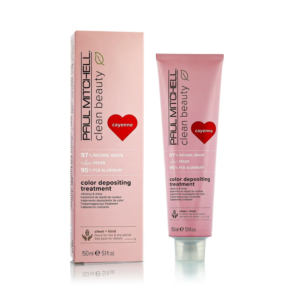 Paul Mitchell Clean Beauty Color Protect Color Depositing Treatment (Cayenne) 150 ml