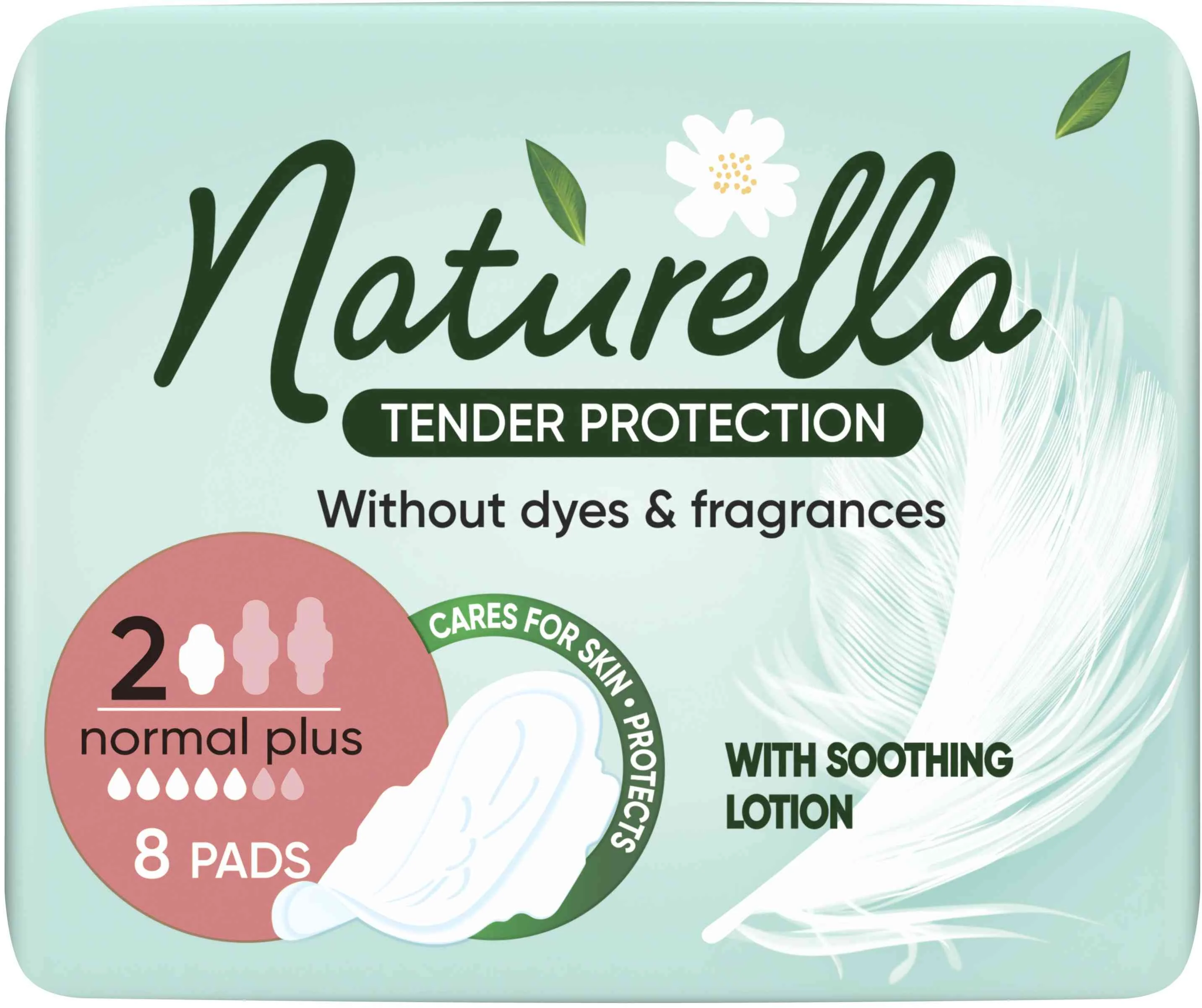 Naturella Tender protection 8ks Normal plus 1×8 ks, vložky