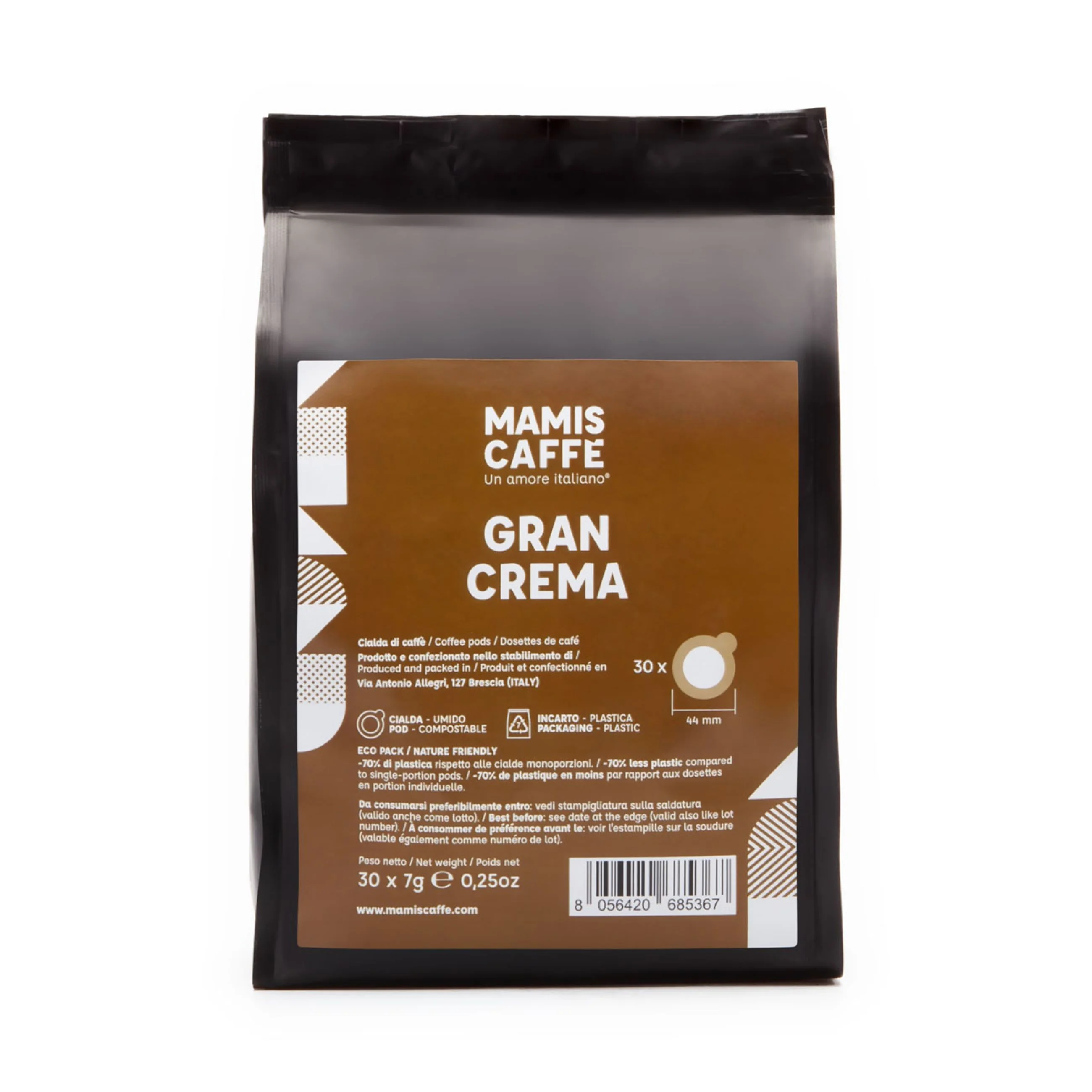 Mamis Caffé Gran Crema E.S.E. pody 30 ks