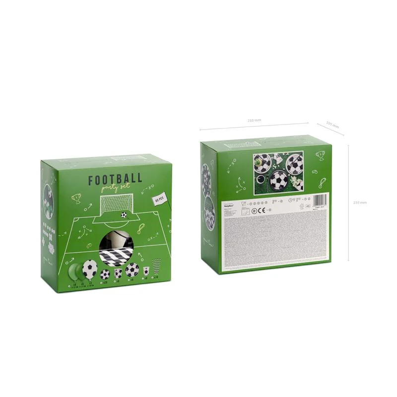 PartyDeco Party set Futbal 60ks