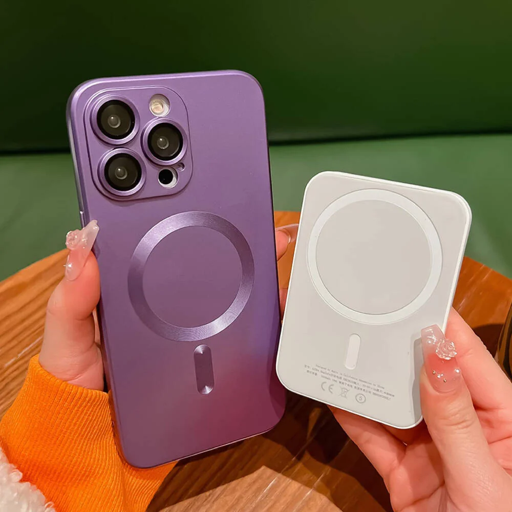 MG Soft MagSafe kryt na iPhone 13, fialový