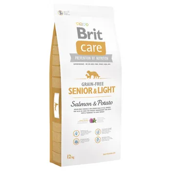 Brit Care Grain-free Senior&Ligh Salmon&Potato 12kg 1×12 kg