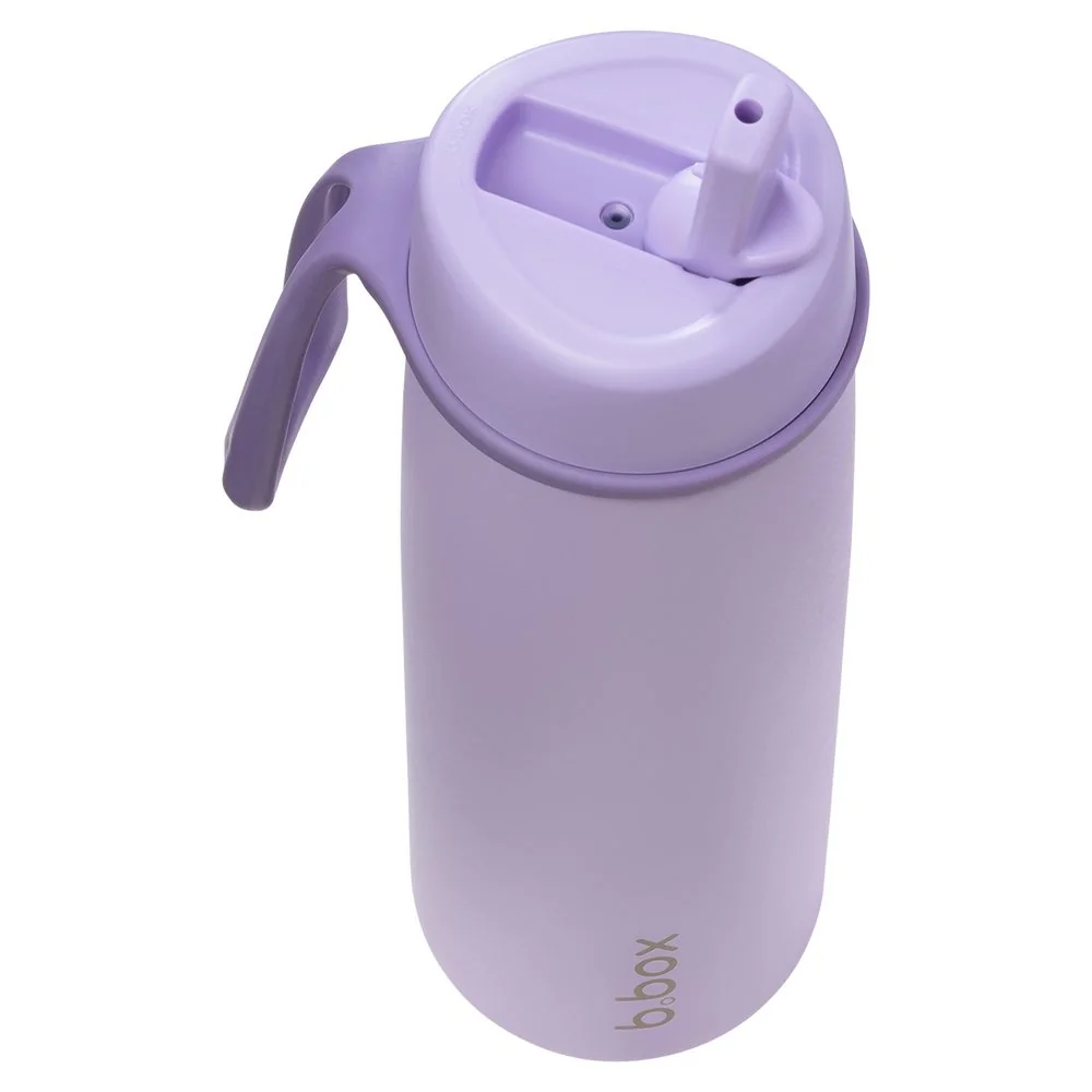 Nerezová termofľaša so slamkou 690 ml lilac love