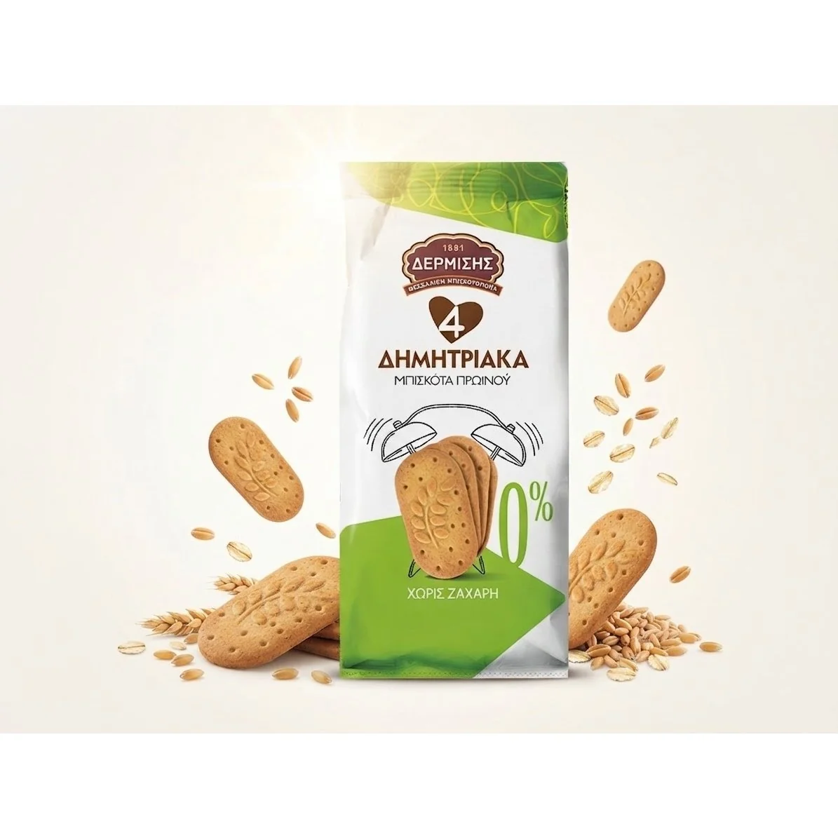 Dermisis Sušienky zo 4 cereálií 100 g bez pridaného cukru