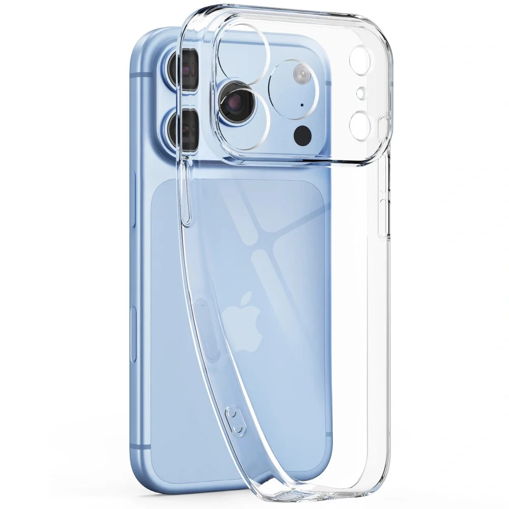 Tech-Protect FlexAir kryt na iPhone 17 Pro Max / 18 Pro Max, priesvitný