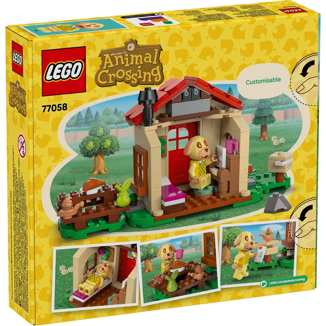 LEGO® Animal Crossing™ 77058 Goldie a jej útulný domček