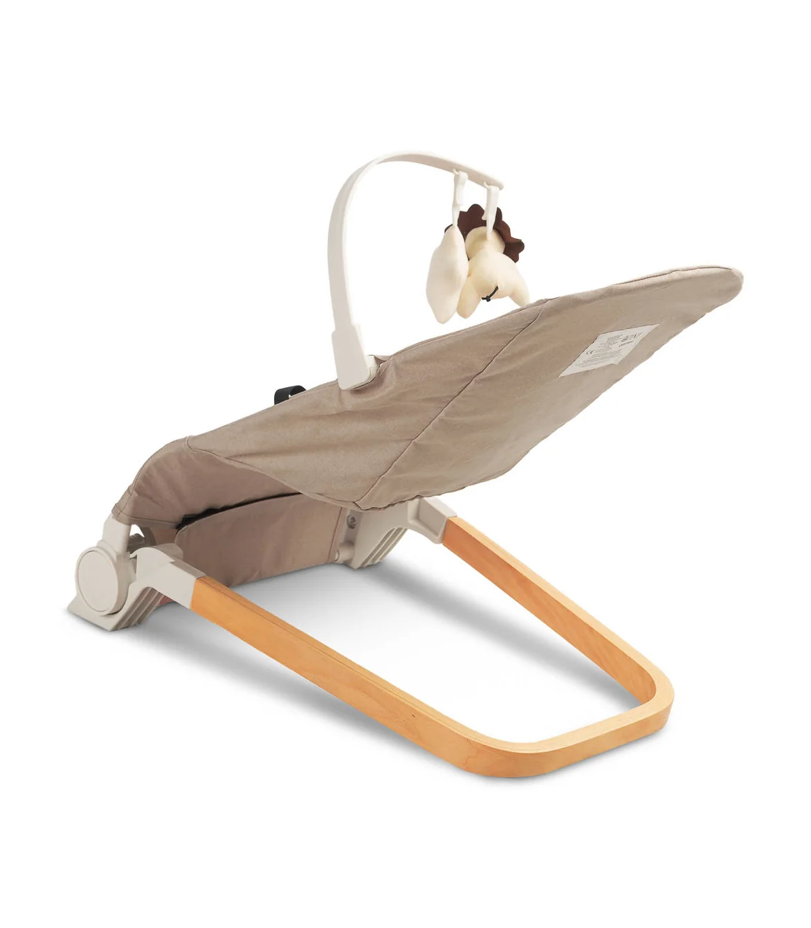 Dojčenské lehátko, ergonomické Pine - béžové
