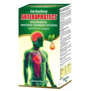 HerbaWay ARTEROPROTECT 1x100 ml, bylinkové kvapky 