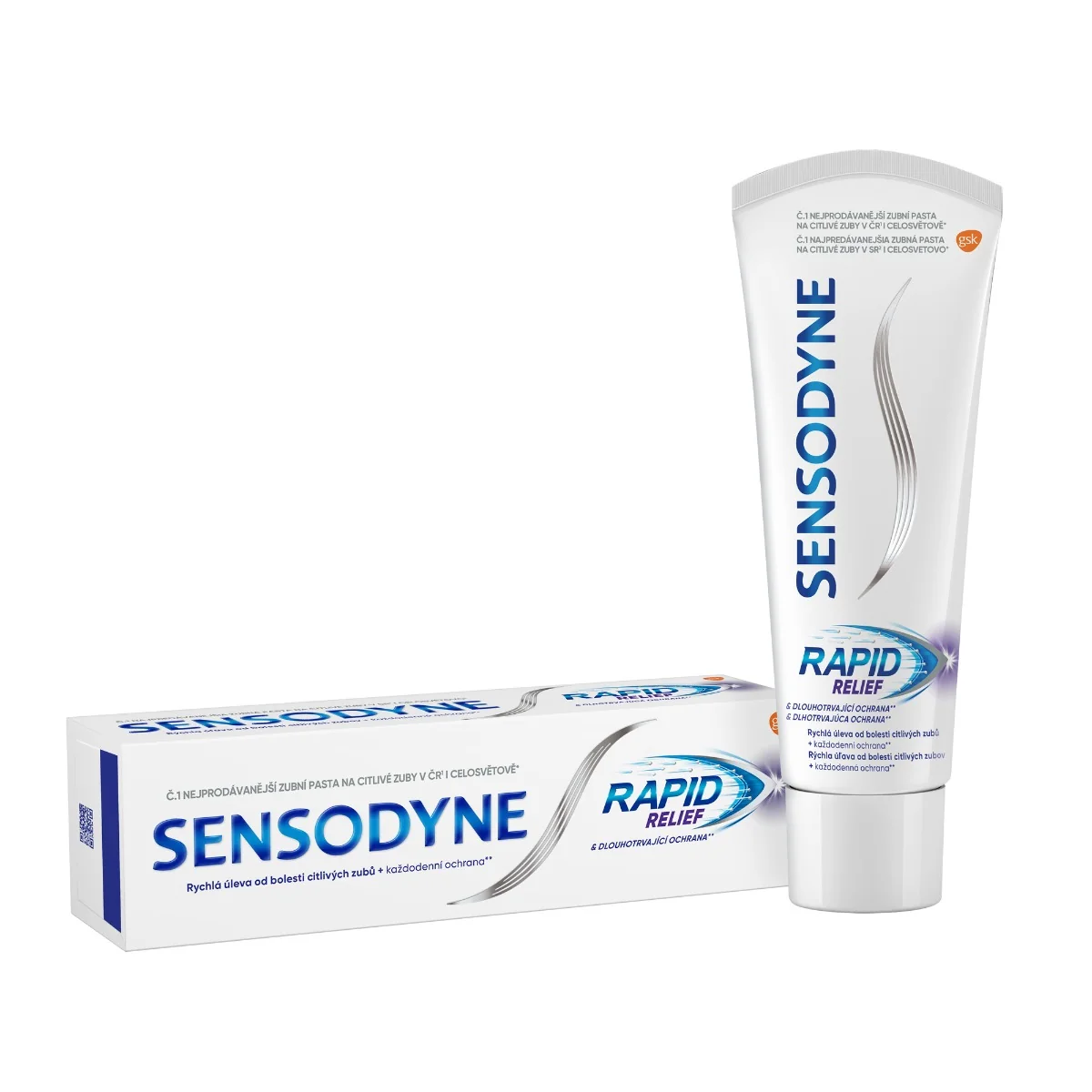 Sensodyne Rapid 1x75 ml, zubná pasta  proti bolesti citlivých zubov
