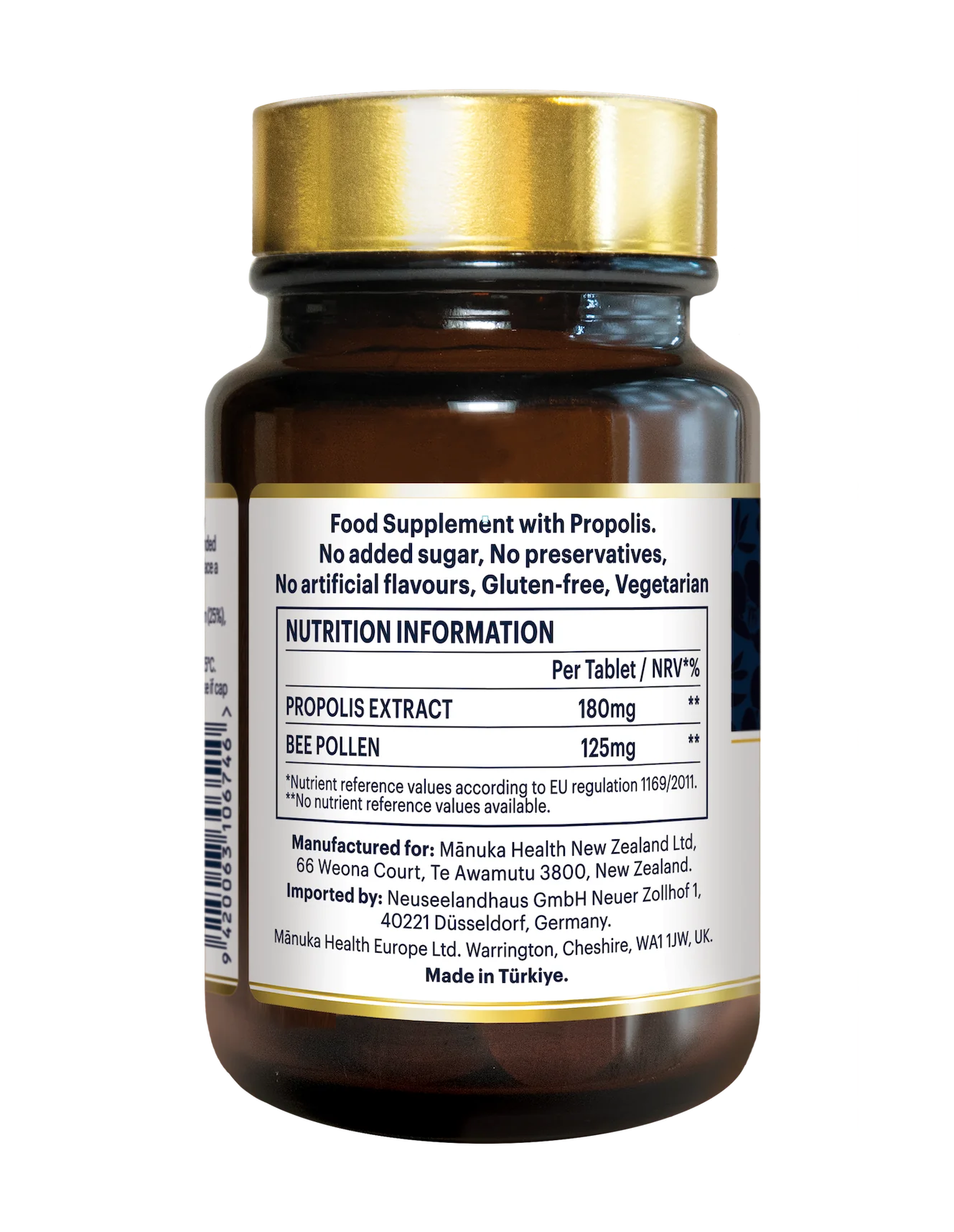 Manuka Propolis žuvacie tablety 60 tbl