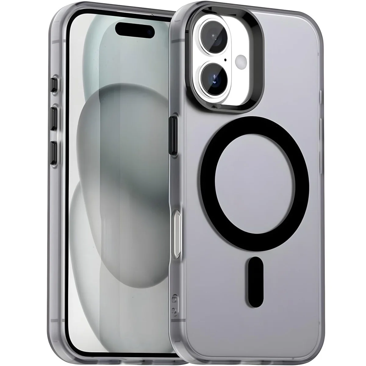 Puzdro Techsuit CandyCase MagSafe pre iPhone 17 Čierna