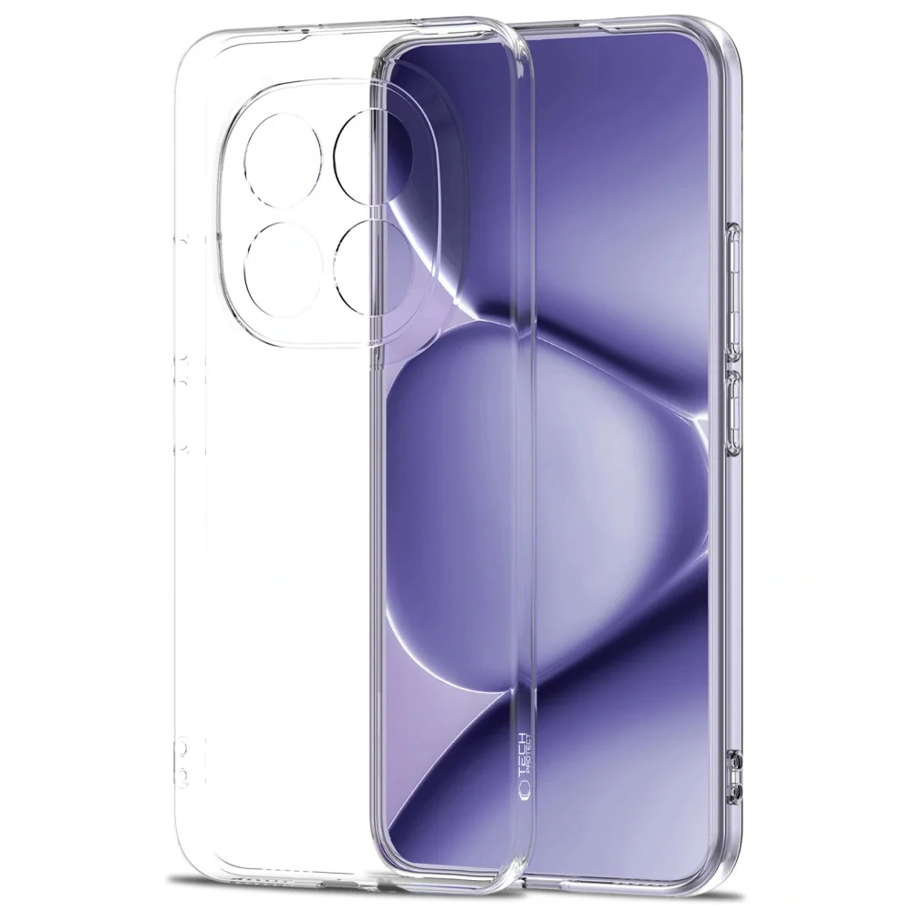 Tech-Protect FlexAir kryt na Xiaomi Redmi Note 15 Pro 5G, priesvitný Transparentná