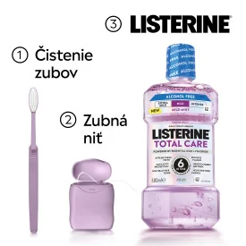 LISTERINE® TOTAL CARE MILD BEZ ALKOHOLU 500 ml