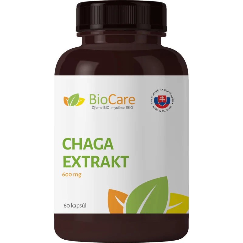 Chaga Extrakt 600mg (2x60 kapúl) DUO pack 1+1