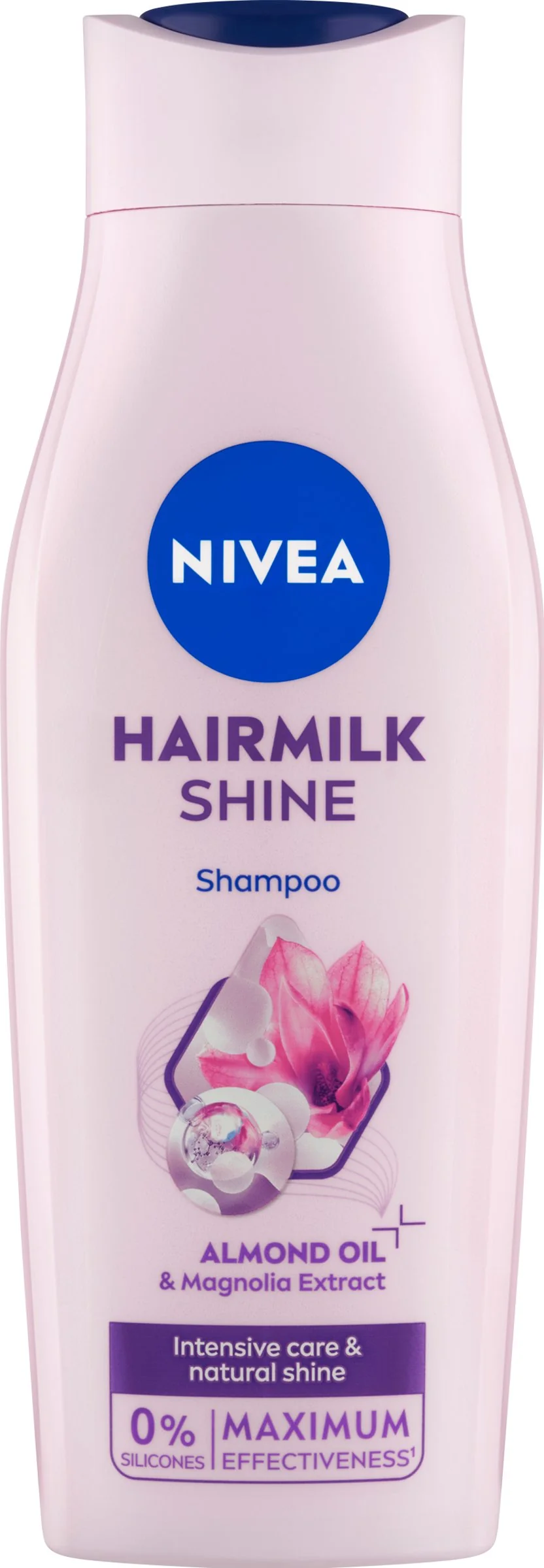 Nivea Šampón Hairmilk Shine 400ml 1×400 ml, šampón