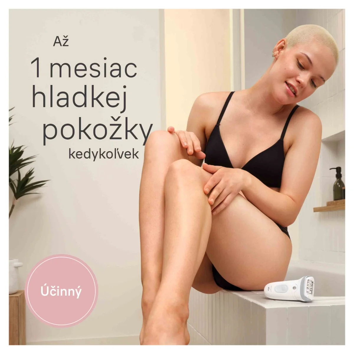 Braun Silk-épil 7, 7-041, Biela/Strieborná Epilátor pre Jednoduché Odstraňovanie Chĺpkov 1×1 ks, epilátor