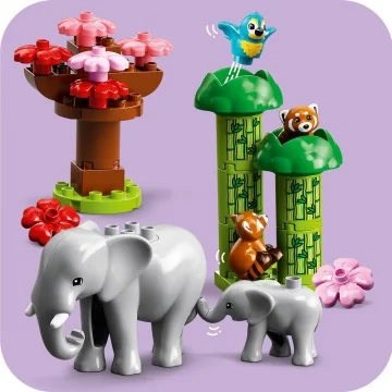 LEGO® DUPLO® 10974 Divoké zvieratá Ázia 1×1 ks, lego stavebnica