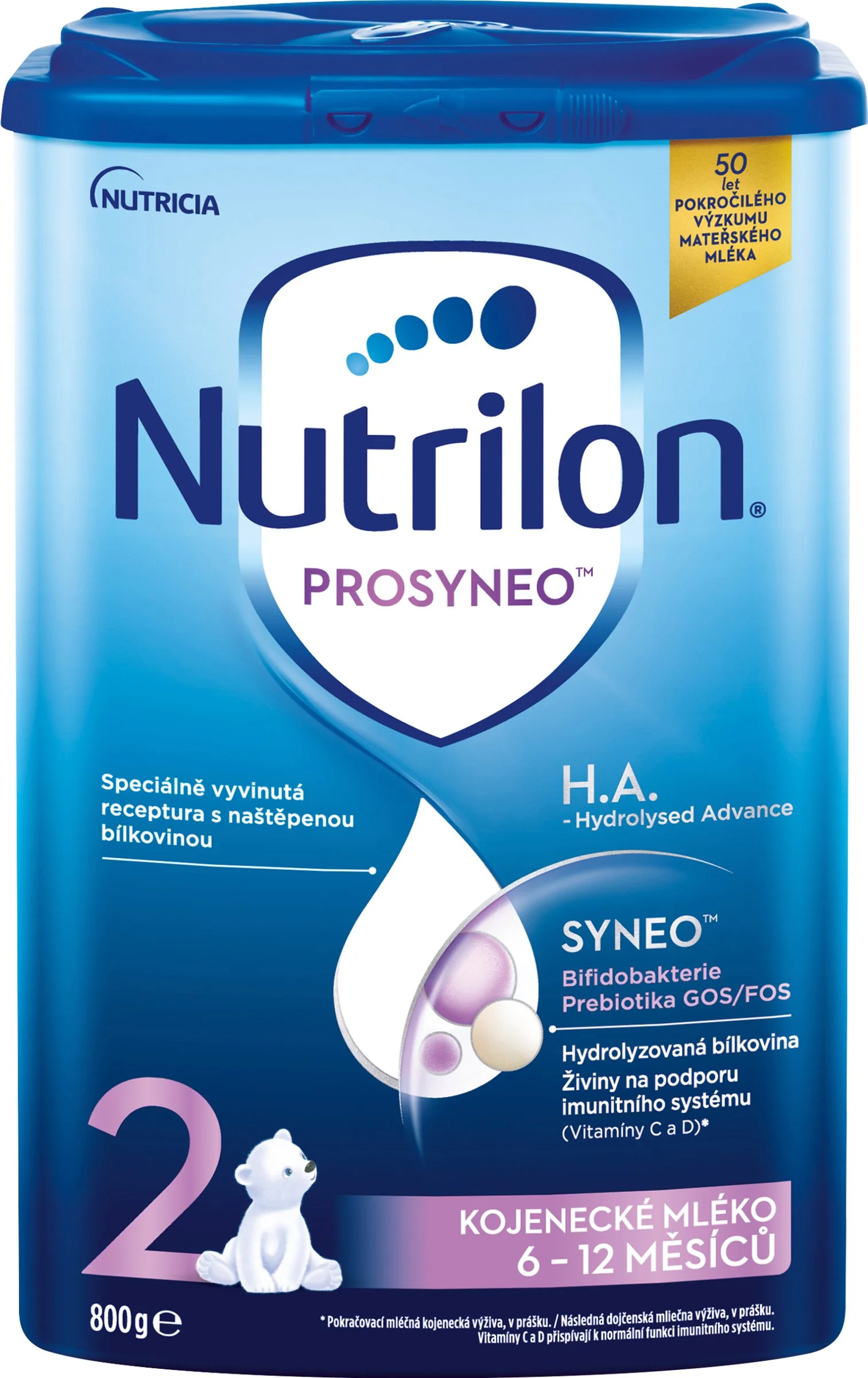 Nutrilon 2 PROSYNEO H.A. - Hydrolyzed Advance 1×800 g, detská výživa