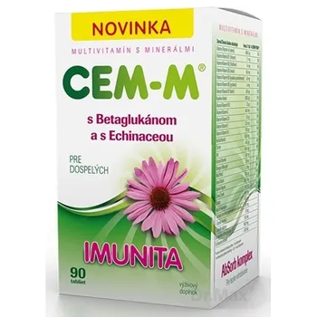 CEM-M pre dospelých Imunita 1×90 tbl, multivitamín s minerálmi