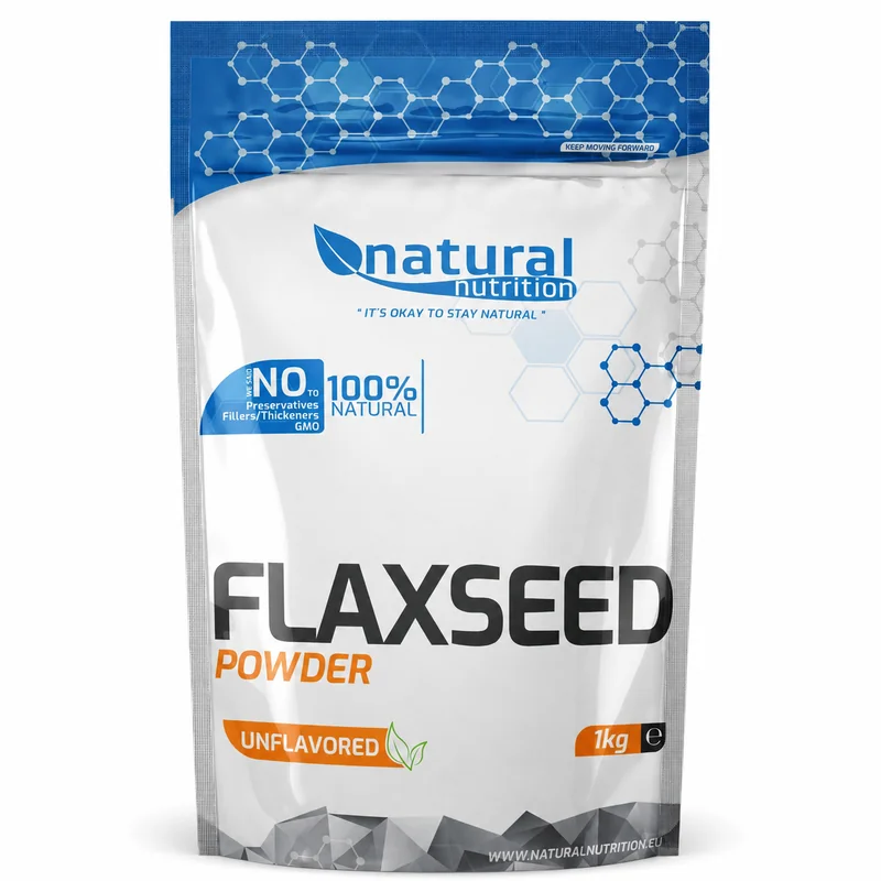 FlaxSeed Powder - prášok z ľanových semienok Natural 1kg