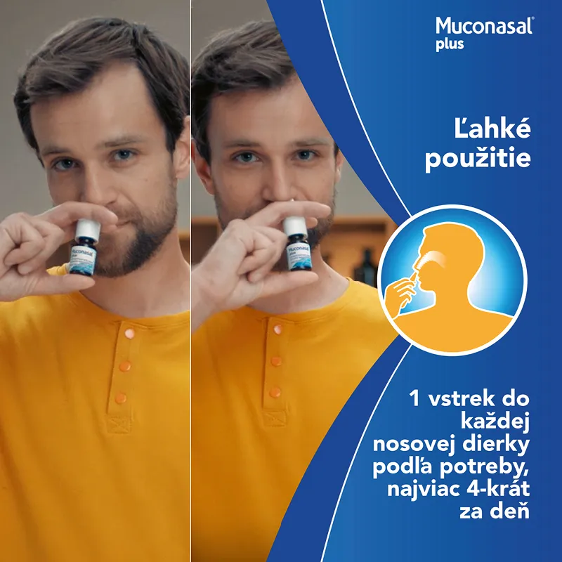 Muconasal® plus 1,18 mg/ml nosový sprej