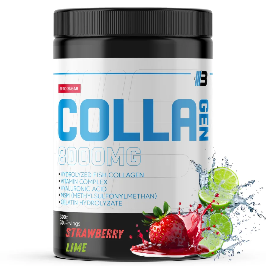Collagen 300g od BODY NUTRITION  - jahoda/limetka