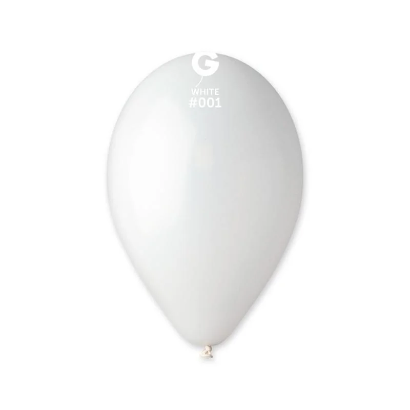 Balóny biele 30cm 100ks