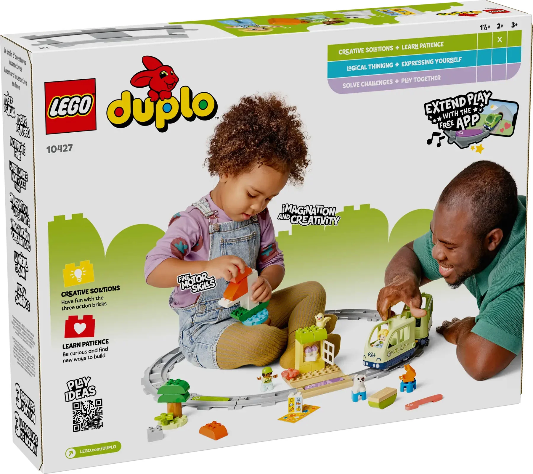 LEGO Interaktívny dobrodružný vláčik 10427