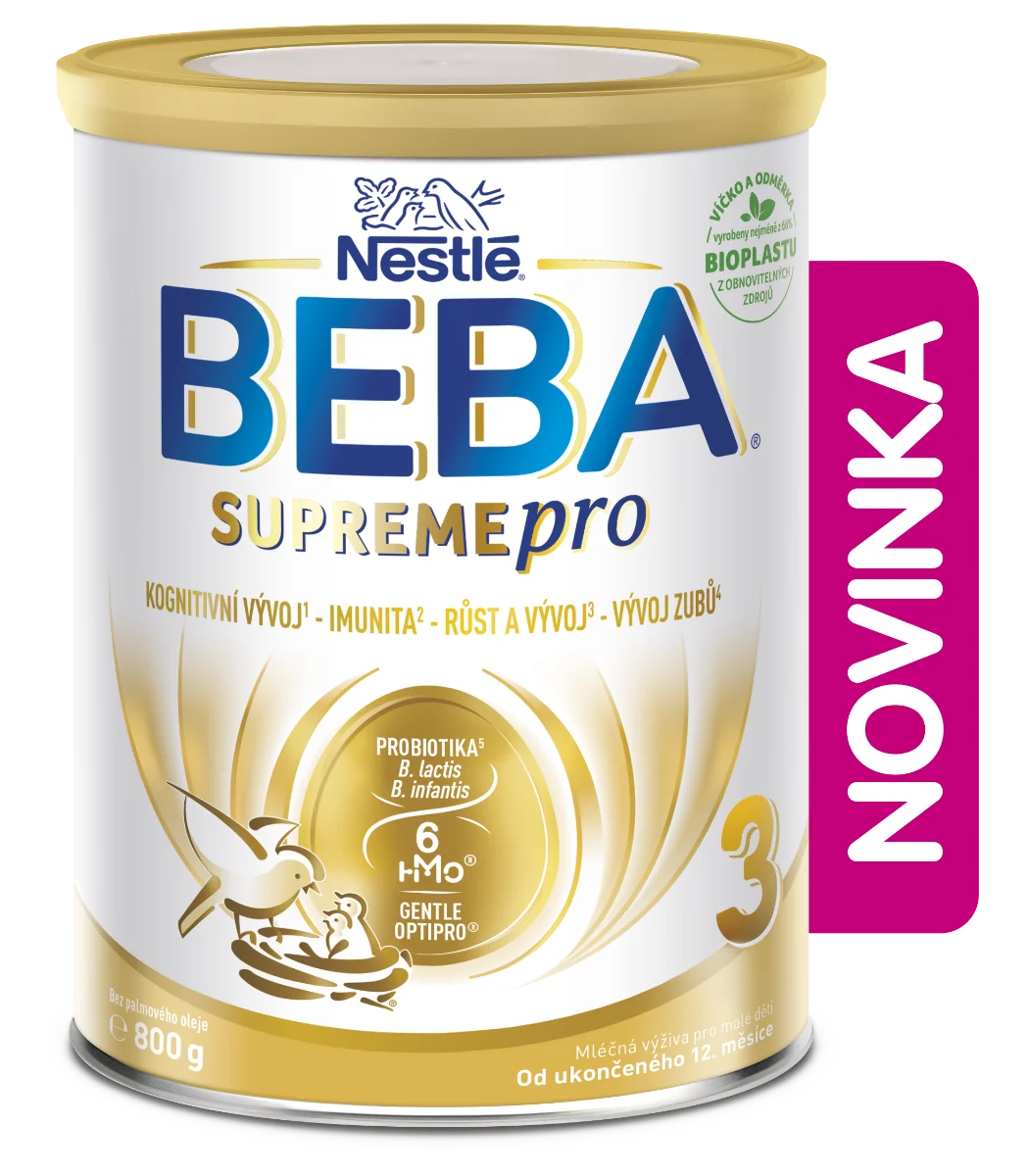 BEBA SUPREMEpro 3, 6 HMO 1x800 g, mlieko pre malé deti