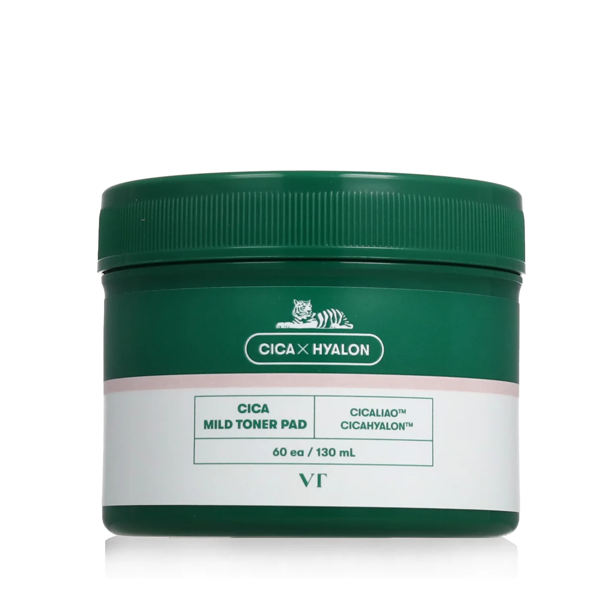 VT Cosmetics CICA Mild Toner Pad tonizujúce tampóniky s exfoliačným účinkom 60 ks