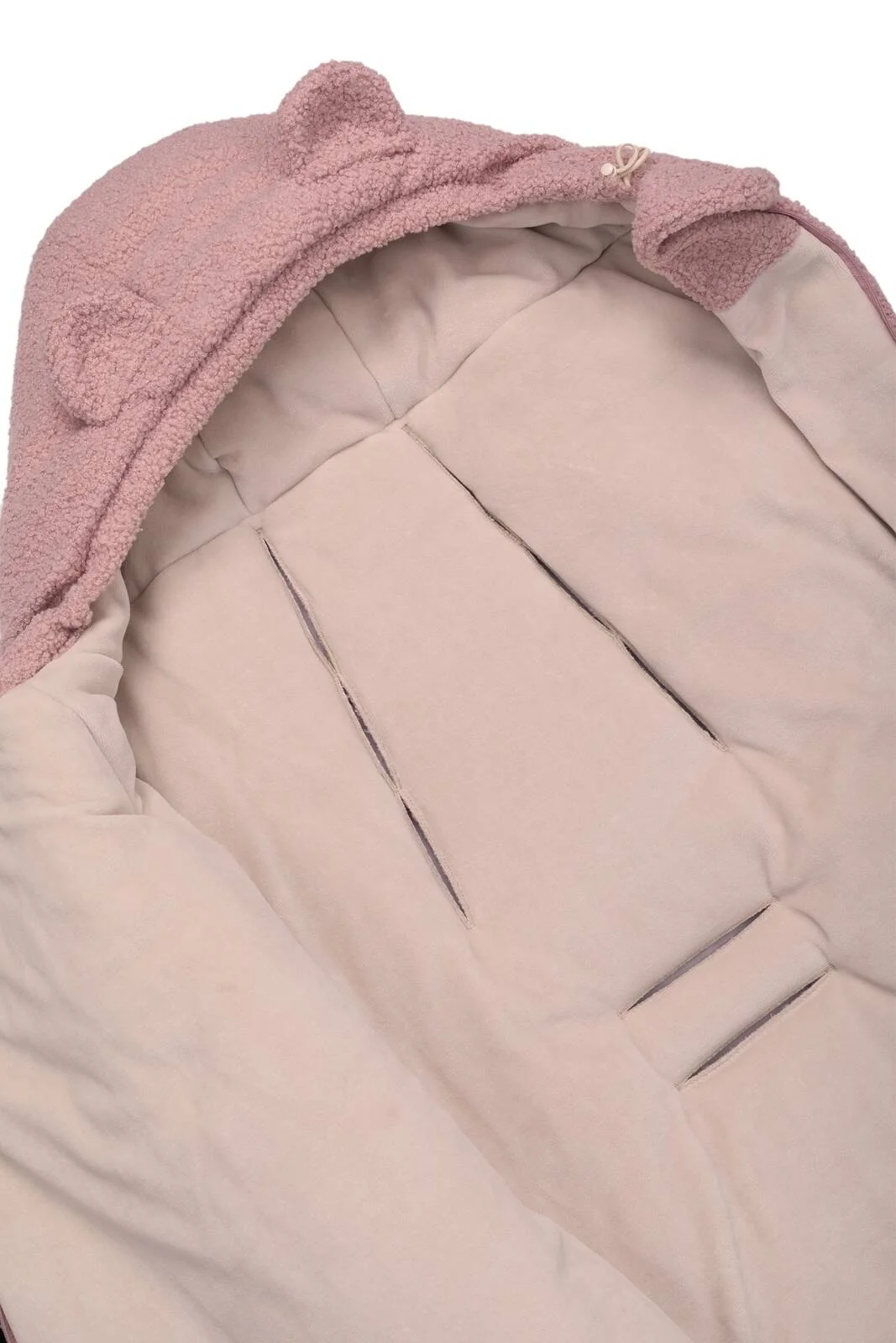 Teplúčky fusak Baránok exclusiv, 85x50cm, Baby Nellys - pudrovo růžový