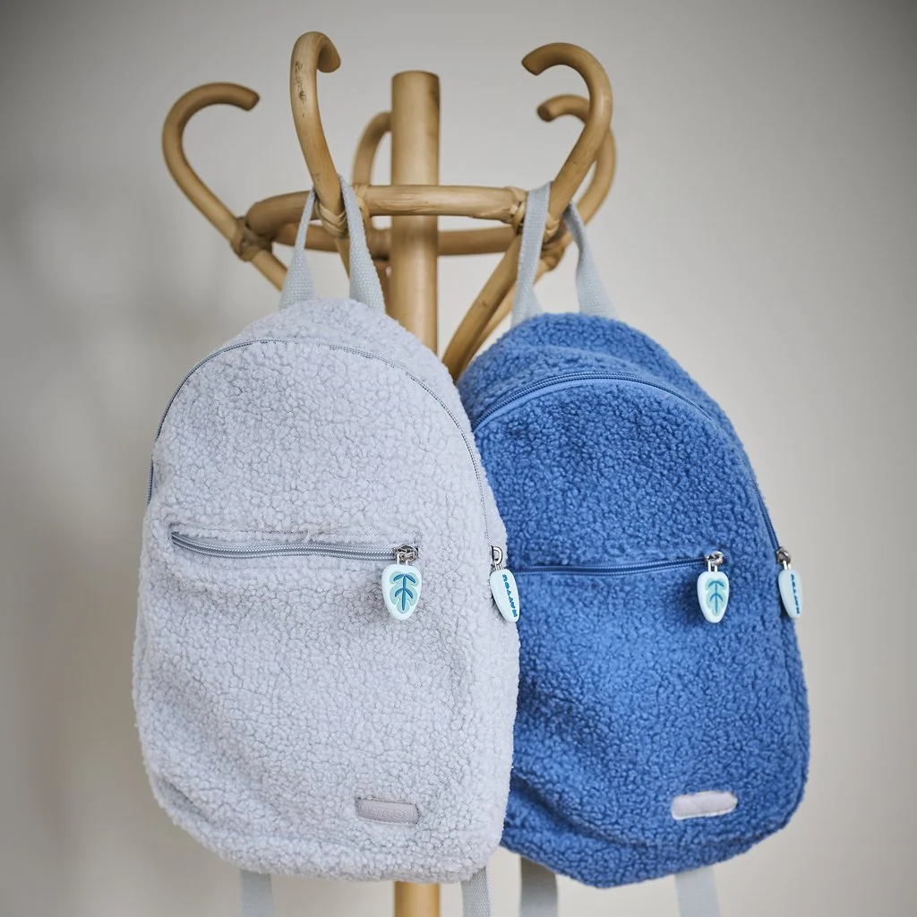 Batoh detský plyšový Teddy blue