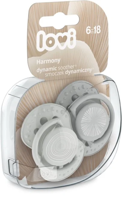 Lovi Dynamický utišujúci cumlík 6-18m 2ks Harmony Boy 1×2 ks, utišujúci cumlík 6-18m