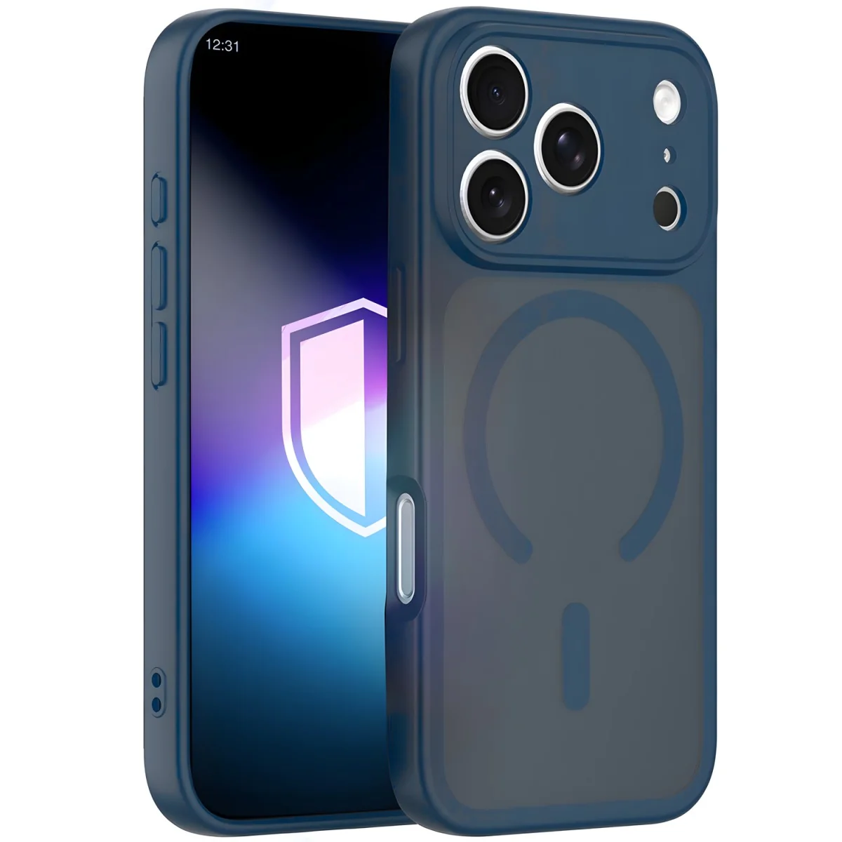 3mk Misty MagCase puzdro pre Apple iPhone 17 Pro Max/iPhone 18 Pro Max - Modrá
