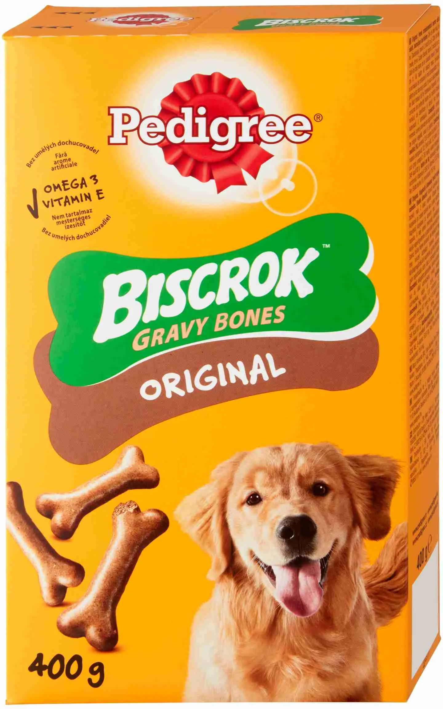 PEDIGREE pochúťKa Biscrok Gravy bones 400g 1×400 g, pochúťka pre psy