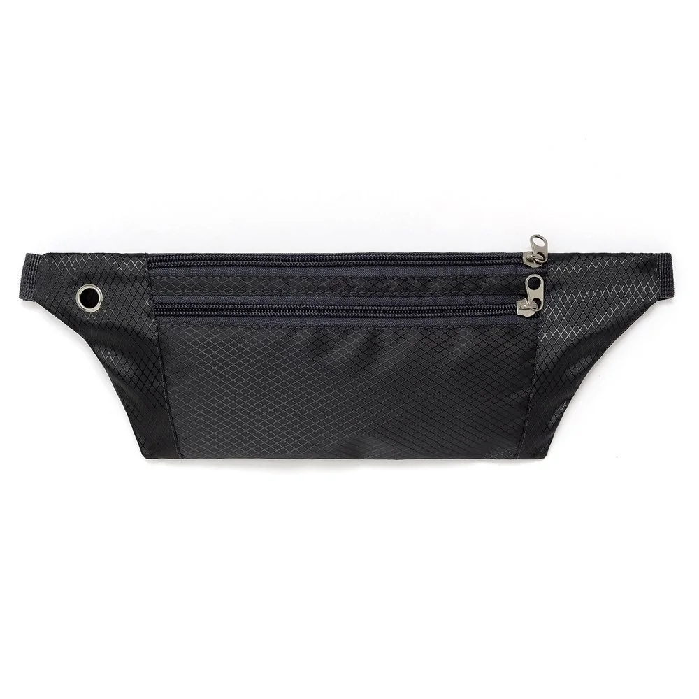 MG Ultimate Running Belt bežecký opasok s otvorom pre slúchadlá čierny