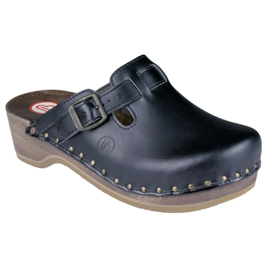 Drevák RIEMEN TOEFFLER unisex, čierny páskový, veľkost: 38 (5)