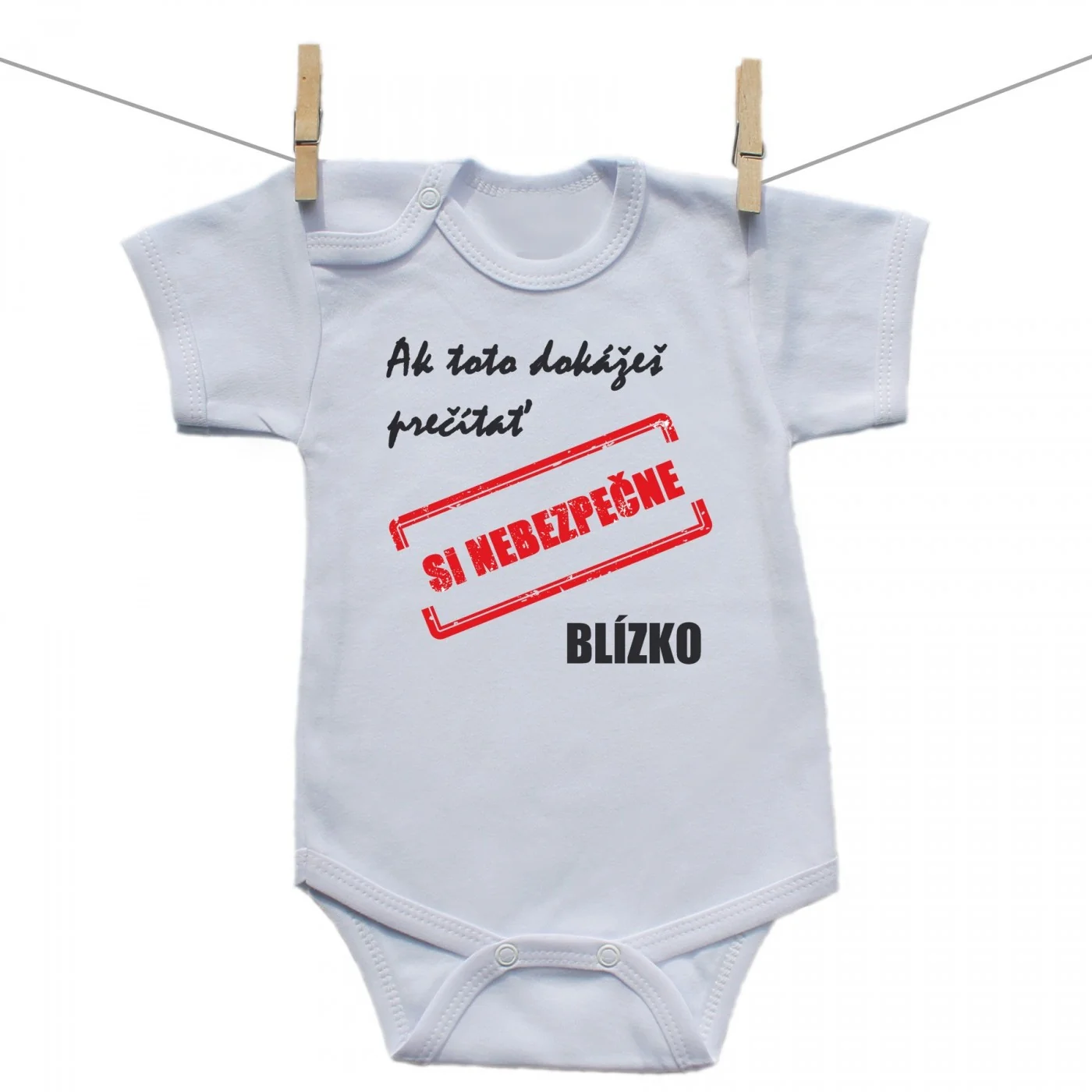Boodyy Body s krátkym rukávom Nebezpečne blízko Veľkosť: 98
