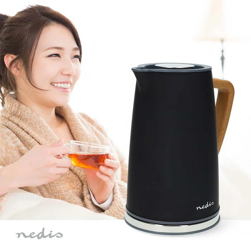 Kanvica rýchlovarná NEDIS KAWK510EBK BLACK 1,7L