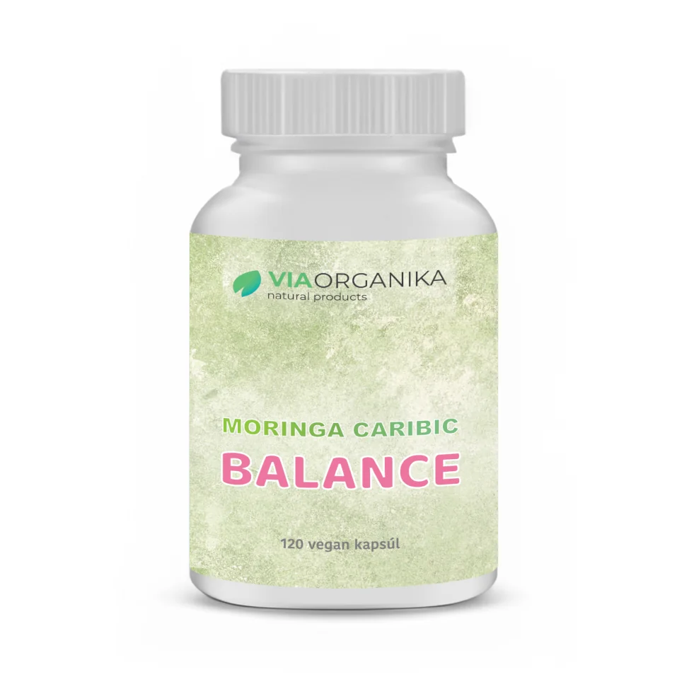 VIA ORGANIKA moringa caribic BALANCE 120 cps, výživový doplnok