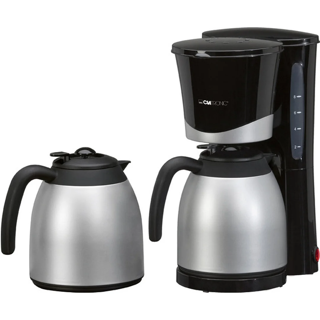 Clatronic KA 3328 kávovar, 2x termo kanvica 1 l 