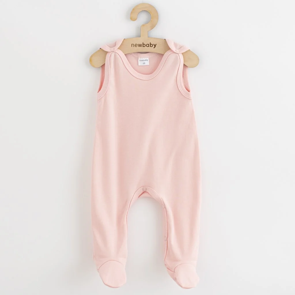Dojčenské dupačky New Baby Classic II Dievča 3ks ružové 74